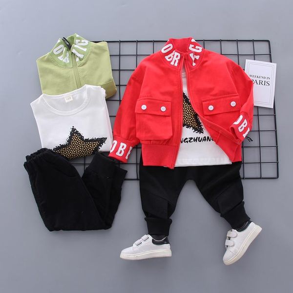 clothing sets baby boys clothes spring autumn kids fashion cotton casual coats + shirt pants 3pcs for children boy girl sports suit, White
clothing sets baby boys clothes spring autumn kids fashion cotton casual coats + shirt pants 3pcs for children boy girl sports suit, White