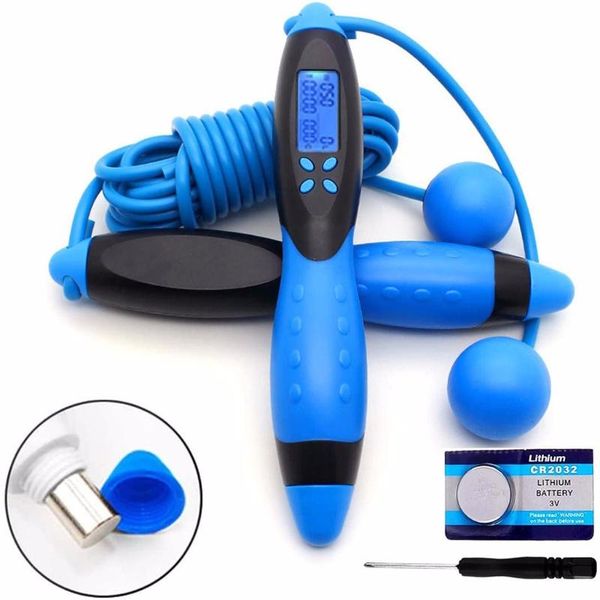jump ropes adjustable speed jumping rope lose weight exercise skipping digital counting training fitness equipment
jump ropes adjustable speed jumping rope lose weight exercise skipping digital counting training fitness equipment