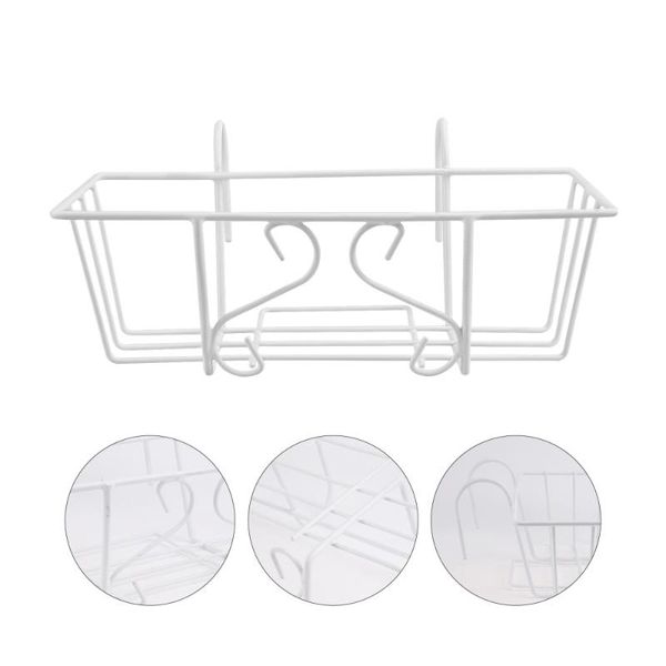 storage bags 1pc rectangular flowerpot hanging rack balcony flower for home (white)
storage bags 1pc rectangular flowerpot hanging rack balcony flower for home (white)
