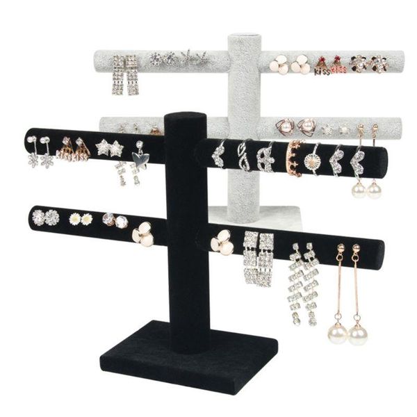 jewelry pouches, bags 2 tiers velvet display tower stand t-bar stud earring thin rod show holder organizer c1fc, Pink;blue
jewelry pouches, bags 2 tiers velvet display tower stand t-bar stud earring thin rod show holder organizer c1fc, Pink;blue