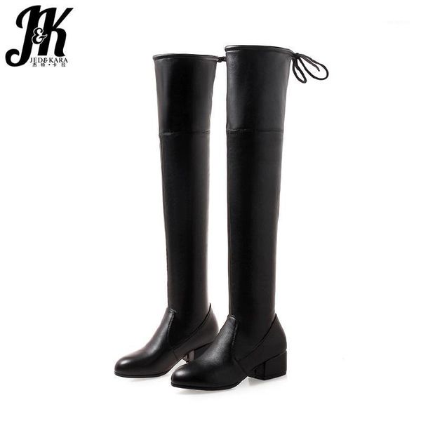 boots jk over the knee women round toe footwear casual female boot winter pu thick heels shoes 2021 plus size 43, Black
boots jk over the knee women round toe footwear casual female boot winter pu thick heels shoes 2021 plus size 43, Black