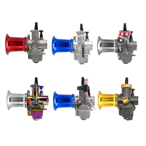 50mm motorcycle carburetor air filter horn cup wind velocity stacks for pwk 24/26/28/30mm carb motorbike accessories fuel system
50mm motorcycle carburetor air filter horn cup wind velocity stacks for pwk 24/26/28/30mm carb motorbike accessories fuel system