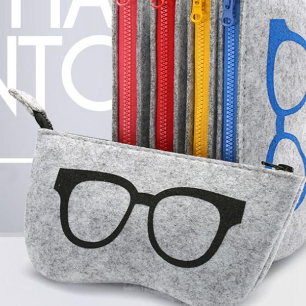 other fashion accessories 1pc felt glasses box zipper sunglasses case pouch bag storage protector eyewear gift, Silver
other fashion accessories 1pc felt glasses box zipper sunglasses case pouch bag storage protector eyewear gift, Silver