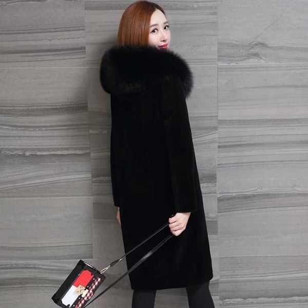 women's fur & faux women 2021 winter real wool coat female natural hooded sherpa shearling jacket ladies warm long outerwear hive a263, Black
women's fur & faux women 2021 winter real wool coat female natural hooded sherpa shearling jacket ladies warm long outerwear hive a263, Black