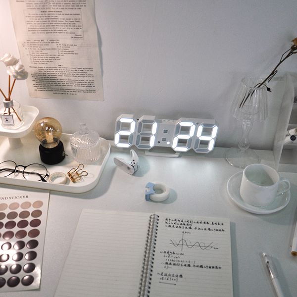 3d led digital alarm clock three-dimensional wall clock hanging watch table calendar thermometer electronic clock furnishings
3d led digital alarm clock three-dimensional wall clock hanging watch table calendar thermometer electronic clock furnishings
