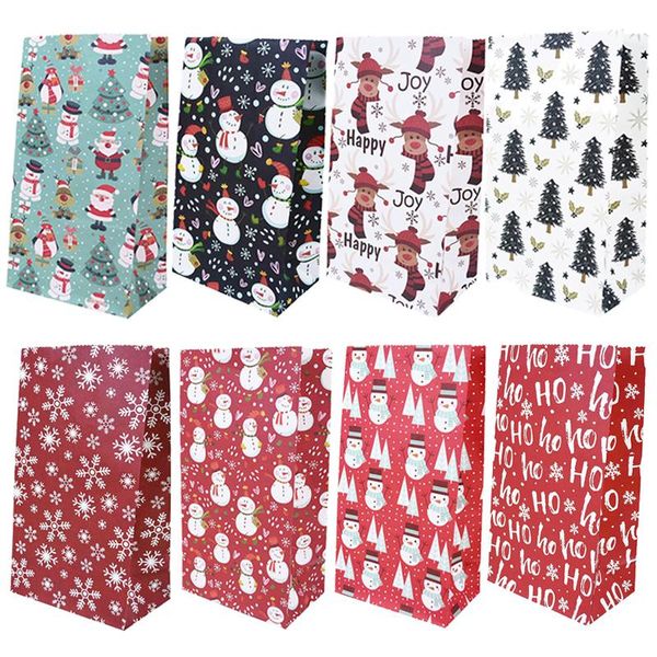 gift wrap 5pcs 23cm paper package bag christmas wrapping bags year party candy cake cookies pouch snowflake santa pattern
gift wrap 5pcs 23cm paper package bag christmas wrapping bags year party candy cake cookies pouch snowflake santa pattern