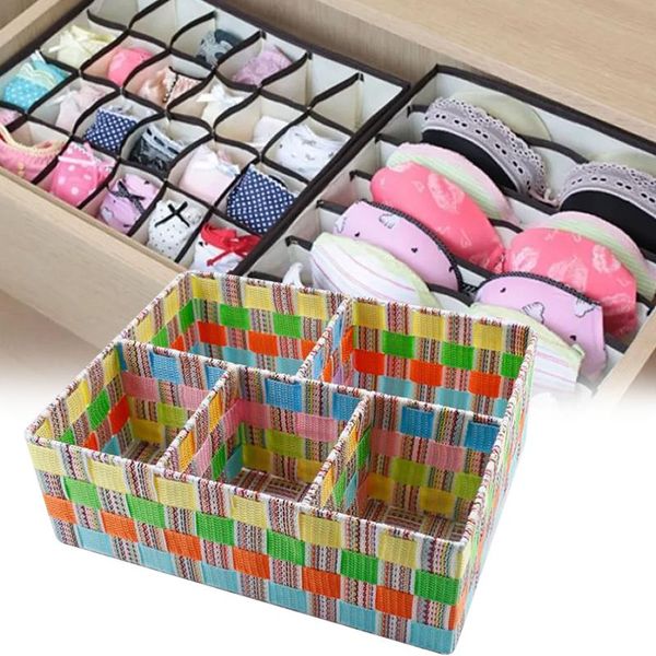 storage drawers hand-woven baskets for socks home separated underwear box 5/6/7/11 grids bra organizer foldable drawer
storage drawers hand-woven baskets for socks home separated underwear box 5/6/7/11 grids bra organizer foldable drawer