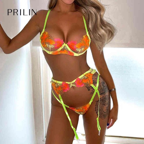 prilin women sensual lingerie set garter belts floral embroidery push up bra transparent panty erotic temptation fluorescen, Red;black
prilin women sensual lingerie set garter belts floral embroidery push up bra transparent panty erotic temptation fluorescen, Red;black