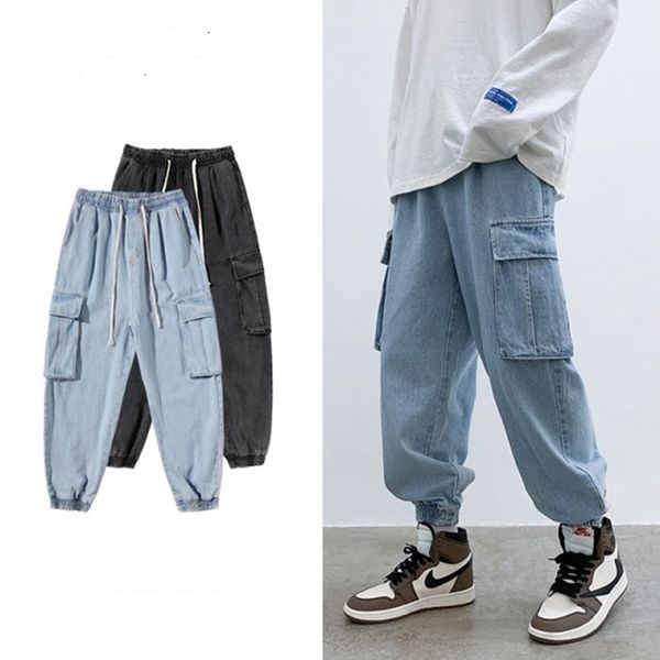 mens spring winter new tide tooling jeans loose-fitting pants handsome retro korean trend wide-leg pants male jeans, Blue
mens spring winter new tide tooling jeans loose-fitting pants handsome retro korean trend wide-leg pants male jeans, Blue