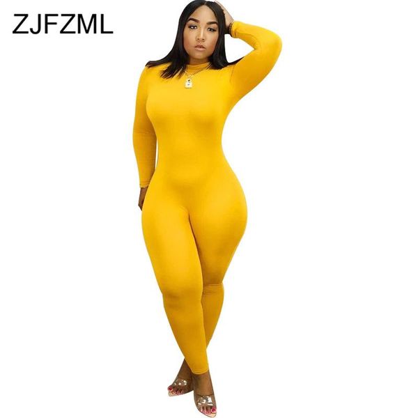 women's jumpsuits & rompers high stretch womens jumpsuit mock neck long sleeve one piece overall casual ladies waist club party bodysui, Black;white
women's jumpsuits & rompers high stretch womens jumpsuit mock neck long sleeve one piece overall casual ladies waist club party bodysui, Black;white