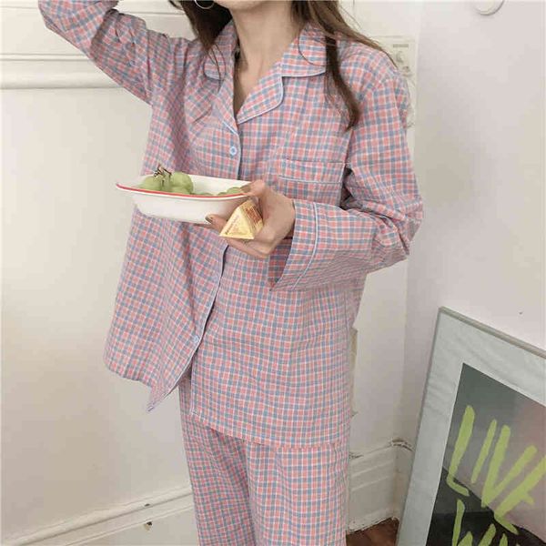 casual dresses women vintage plaid cute fashion 2021 cardigans gentle long sleeves loose all match pajamas sets yp2r, Black;gray
casual dresses women vintage plaid cute fashion 2021 cardigans gentle long sleeves loose all match pajamas sets yp2r, Black;gray