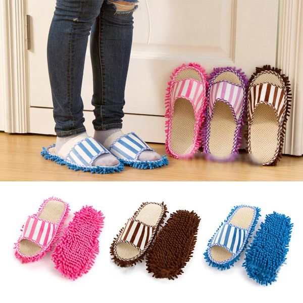 slippers 1 pair dust mops slipper lazy cleaning floor striped printed foot sock shoe cover mop machine washable, Black
slippers 1 pair dust mops slipper lazy cleaning floor striped printed foot sock shoe cover mop machine washable, Black