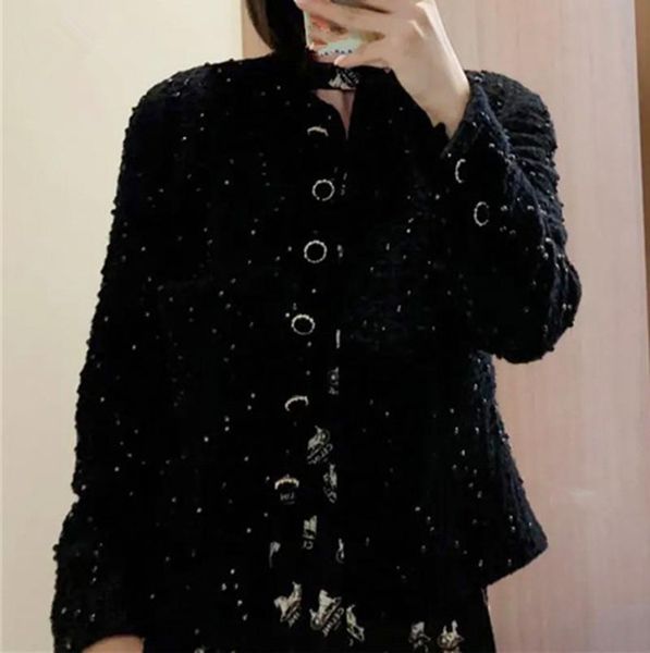 women's wool & blends designer women blend coat long sleeve o neck woolen jacket female fashion slim autum winter coats outerwear n69, Black
women's wool & blends designer women blend coat long sleeve o neck woolen jacket female fashion slim autum winter coats outerwear n69, Black