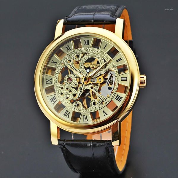 men big dial hollow mechanical watch steampunk men's winner automatic wristwatch male leather transparent skeleton wristwatches, Slivery;brown
men big dial hollow mechanical watch steampunk men's winner automatic wristwatch male leather transparent skeleton wristwatches, Slivery;brown