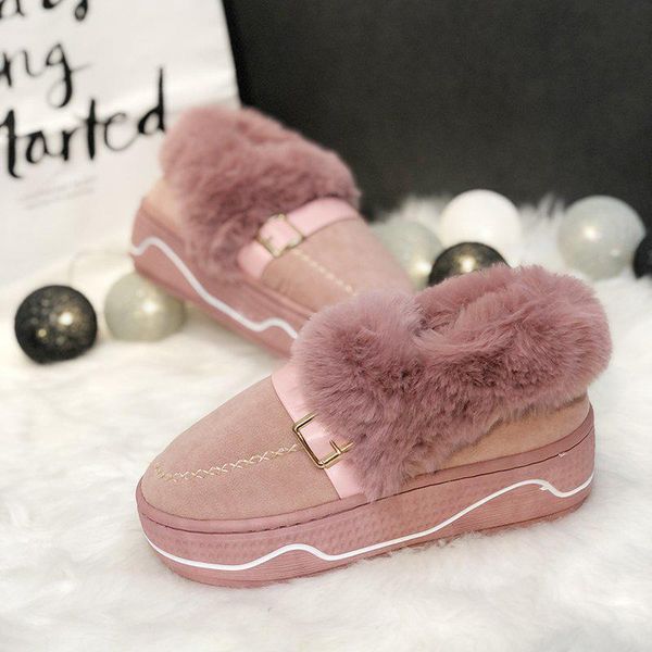 boots winter women flats slip-on platform warm plush buckle snow female fashion comfortable outdoor indoor ankle boot lady shoes, Black
boots winter women flats slip-on platform warm plush buckle snow female fashion comfortable outdoor indoor ankle boot lady shoes, Black