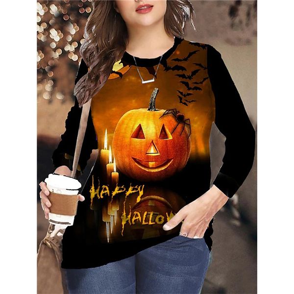 2021 women s hoodie halloween pumpkin candle pattern 3d printing long sleeve color multicolor polyester sweatshirt, Black
2021 women s hoodie halloween pumpkin candle pattern 3d printing long sleeve color multicolor polyester sweatshirt, Black