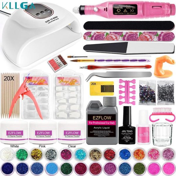 acrylic nail kit full manicure set with lamp drill machine powder liquid glitter tips lamptools art kits1
acrylic nail kit full manicure set with lamp drill machine powder liquid glitter tips lamptools art kits1