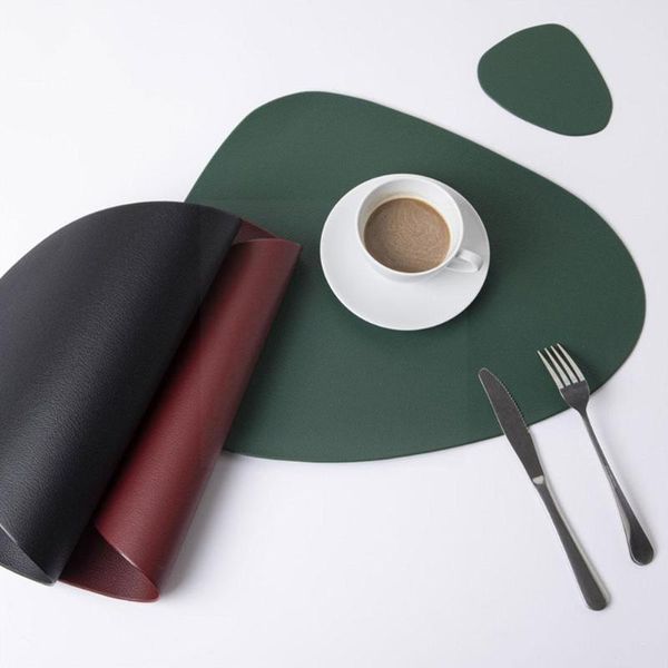 mats & pads black placemat dining table waterproof non-slip insulated style nordic set christmas leather f6l6
mats & pads black placemat dining table waterproof non-slip insulated style nordic set christmas leather f6l6