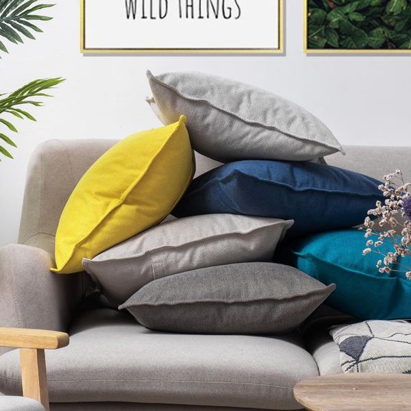 solid modern linen/cotton sofa bed cushion cover throw pillow case car office decorbox home decor supplies (without core) cushion/decorative
solid modern linen/cotton sofa bed cushion cover throw pillow case car office decorbox home decor supplies (without core) cushion/decorative