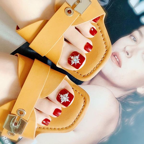 nail gel toe patch summer burgundy white pearl rhinestone wearing art finished removable with glue, Red;pink
nail gel toe patch summer burgundy white pearl rhinestone wearing art finished removable with glue, Red;pink
