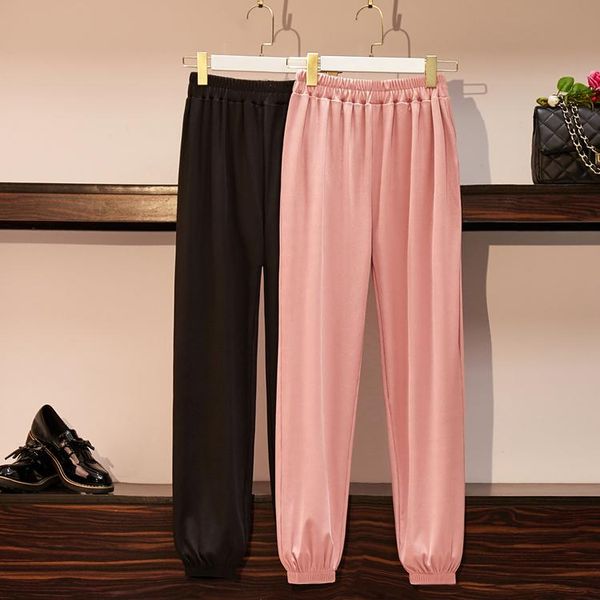 size women's 2021 summer fat sister mm korean version ice high waist slim knickerbockers nine point casual pants & capris, Black;white
size women's 2021 summer fat sister mm korean version ice high waist slim knickerbockers nine point casual pants & capris, Black;white
