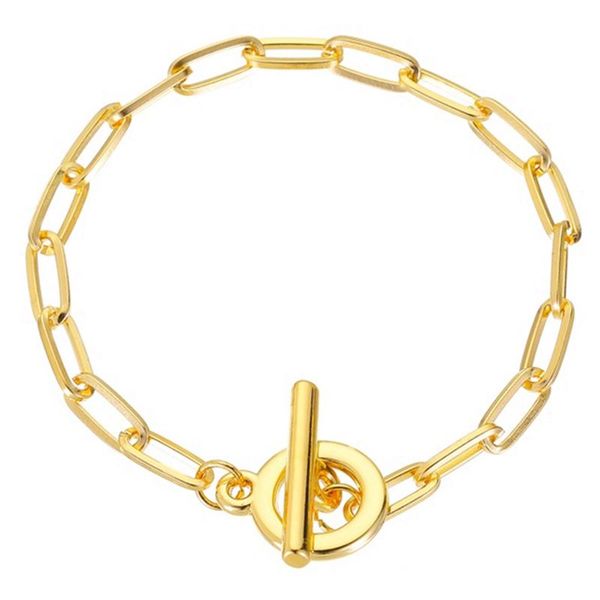 link, chain minimalist simple link metal alloy bangle bracelet for women fashion exquisite gold ot buckle jewelry gift, Black
link, chain minimalist simple link metal alloy bangle bracelet for women fashion exquisite gold ot buckle jewelry gift, Black