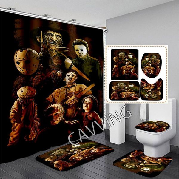 shower curtains horror movies characters 3d printed curtain waterproof bathroom anti-slip bath mat set toilet rugs carpet home
shower curtains horror movies characters 3d printed curtain waterproof bathroom anti-slip bath mat set toilet rugs carpet home