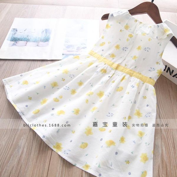 children dress wholesale baby girl floral print cotton sleeveless dresses kids clothing girl's, Red;yellow
children dress wholesale baby girl floral print cotton sleeveless dresses kids clothing girl's, Red;yellow