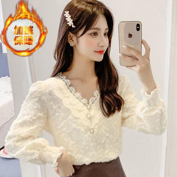 women's blouses & shirts women blouse flow lace blusas ropa de mujer, White
women's blouses & shirts women blouse flow lace blusas ropa de mujer, White