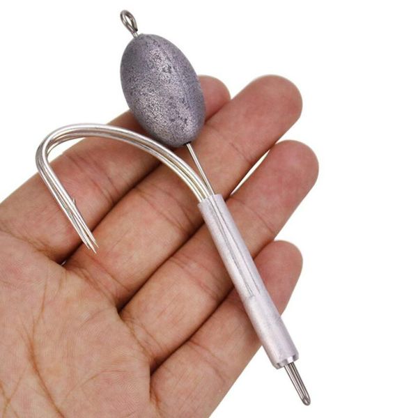 15pcs folding fishhook lead jig head rig 40g 50g 60g lure hook triple anchor fishing hooks soft lures bait tackle
15pcs folding fishhook lead jig head rig 40g 50g 60g lure hook triple anchor fishing hooks soft lures bait tackle