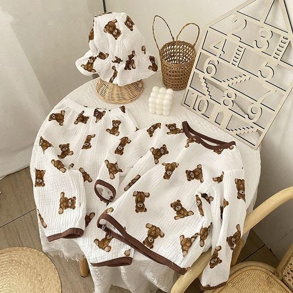 clothing sets 2021 cartoon baby clothes set boy and girls bear print t shirt + pants 2pcs children suit cotton kids, White
clothing sets 2021 cartoon baby clothes set boy and girls bear print t shirt + pants 2pcs children suit cotton kids, White