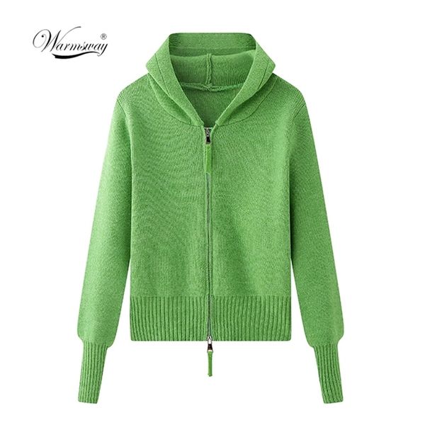 spring zippers sweaters jacket slim knit solid green cardigan outwear short fall warm soft hooded cropped coat c-219 210914, White;black
spring zippers sweaters jacket slim knit solid green cardigan outwear short fall warm soft hooded cropped coat c-219 210914, White;black