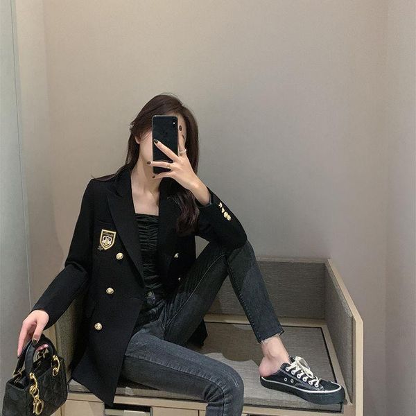 women's suits & blazers small suit jacket women autumn 2021 long-sleeved waist short black, White;black
women's suits & blazers small suit jacket women autumn 2021 long-sleeved waist short black, White;black