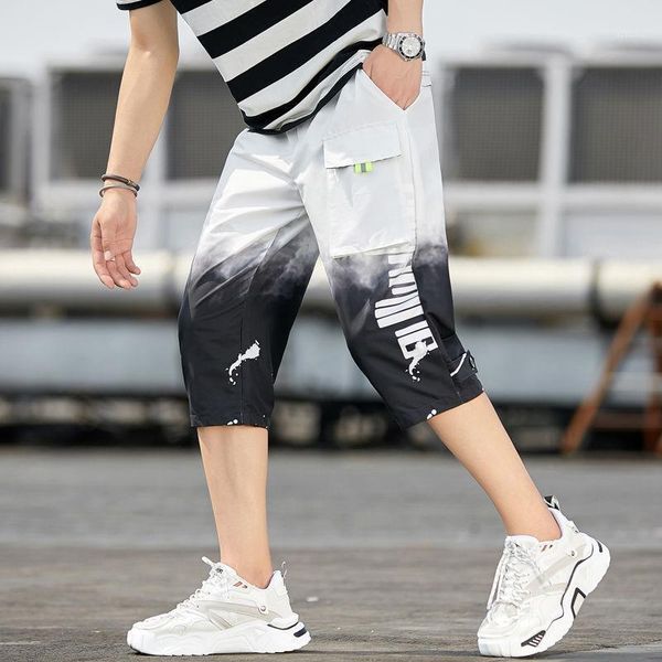 men`s fashion cargo shorts street urban style korean m-3xl skateboard gradual color printed for man men's, White;black
men`s fashion cargo shorts street urban style korean m-3xl skateboard gradual color printed for man men's, White;black