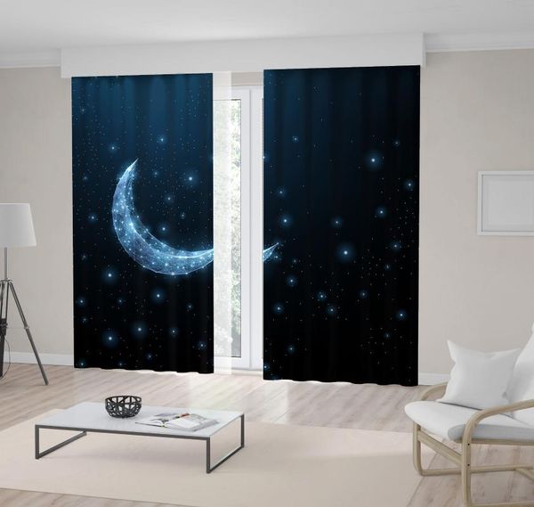 curtain & drapes crescent moon shining stars night sky universe space abstract polygonal wireframe art blue white
curtain & drapes crescent moon shining stars night sky universe space abstract polygonal wireframe art blue white