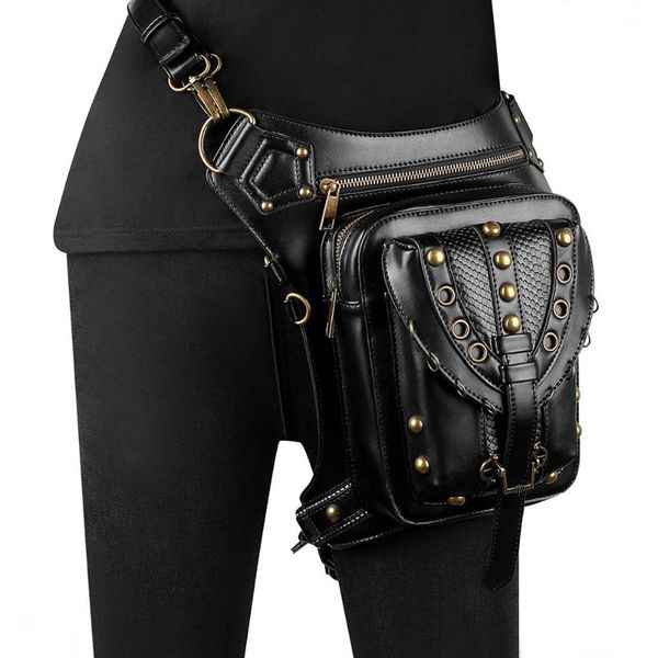 waist bags luxury women's for female punk motorcycle style crossbody bag men's gothic pack rivets shoulder 2021
waist bags luxury women's for female punk motorcycle style crossbody bag men's gothic pack rivets shoulder 2021