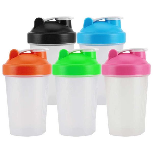 sports 400ml shake bottle plastic protein fitness water kettle sport cup without bpa outdoor equipment
sports 400ml shake bottle plastic protein fitness water kettle sport cup without bpa outdoor equipment
