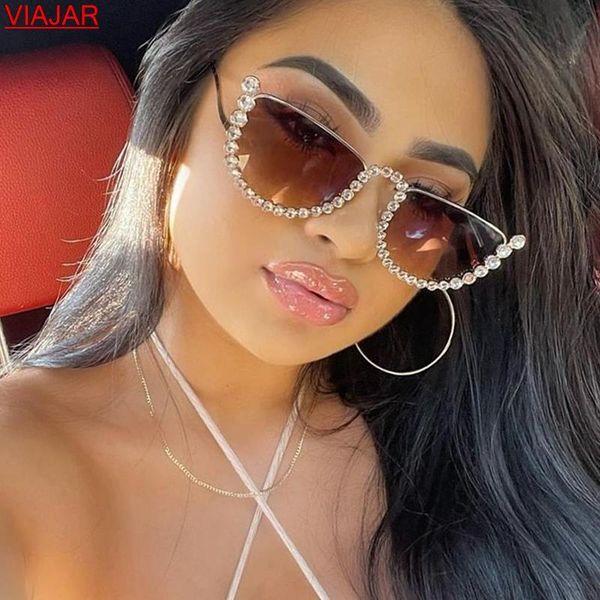 outdoor eyewear diamond luxury sunglasses women brand designer half frame round vintage fashion sun glasses shades uv400 lentes de sol
outdoor eyewear diamond luxury sunglasses women brand designer half frame round vintage fashion sun glasses shades uv400 lentes de sol