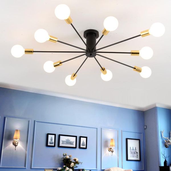 pendant lamps vintage led chandeliers industrial loft iron e27 lighting fixtures metal spider black white ceiling lamp
pendant lamps vintage led chandeliers industrial loft iron e27 lighting fixtures metal spider black white ceiling lamp