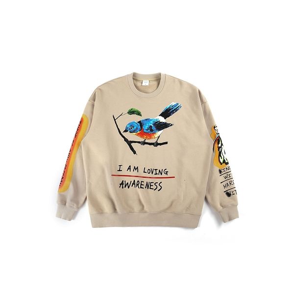 2021 fall and winter cpfm bird printed sweatshirts women men fleeces warm kanye west pullovers cotton sweatshirt, Black
2021 fall and winter cpfm bird printed sweatshirts women men fleeces warm kanye west pullovers cotton sweatshirt, Black