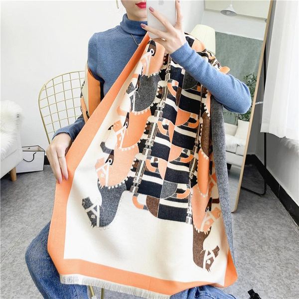 scarves women winter scarf print cashmere female warm stoles pashmina shawls and wraps echarpe luxury ladies bufanda 2021, Blue;gray
scarves women winter scarf print cashmere female warm stoles pashmina shawls and wraps echarpe luxury ladies bufanda 2021, Blue;gray