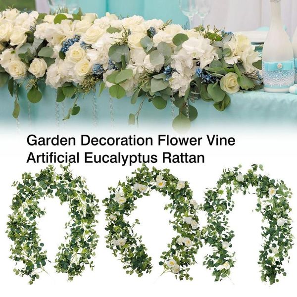decorative flowers & wreaths simulation eucalyptus rattan artificial flower vine for wedding decorations fake door window yard garden
decorative flowers & wreaths simulation eucalyptus rattan artificial flower vine for wedding decorations fake door window yard garden