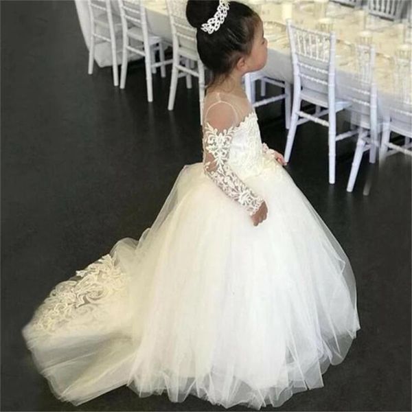 girl's dresses flower girl long sleeve lace applique fluffy tulle ball gown wedding o-neck holy communion pageant party dresse, Red;yellow
girl's dresses flower girl long sleeve lace applique fluffy tulle ball gown wedding o-neck holy communion pageant party dresse, Red;yellow