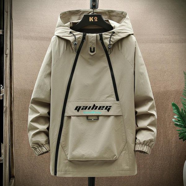 men's jackets men spring fall thin hoodies coats long sleeves solid pocket zipper hooded outerwear waterproof coat drop ship, Black;brown
men's jackets men spring fall thin hoodies coats long sleeves solid pocket zipper hooded outerwear waterproof coat drop ship, Black;brown