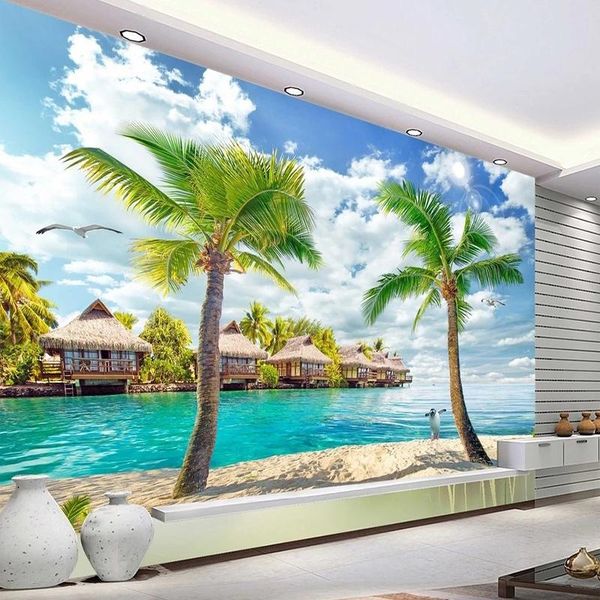 wallpapers custom murals maldives sea view coconut tree landscape po wallpaper wall cloth living room study tv home decor covering
wallpapers custom murals maldives sea view coconut tree landscape po wallpaper wall cloth living room study tv home decor covering