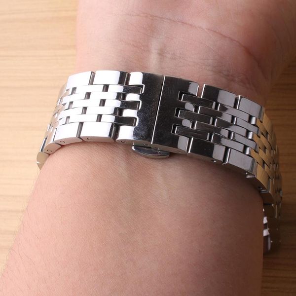 watch bands 18mm 19mm 20mm 21mm silver watchband polish solid links stainless steel band strap bracelet fast delivery, Black;brown
watch bands 18mm 19mm 20mm 21mm silver watchband polish solid links stainless steel band strap bracelet fast delivery, Black;brown