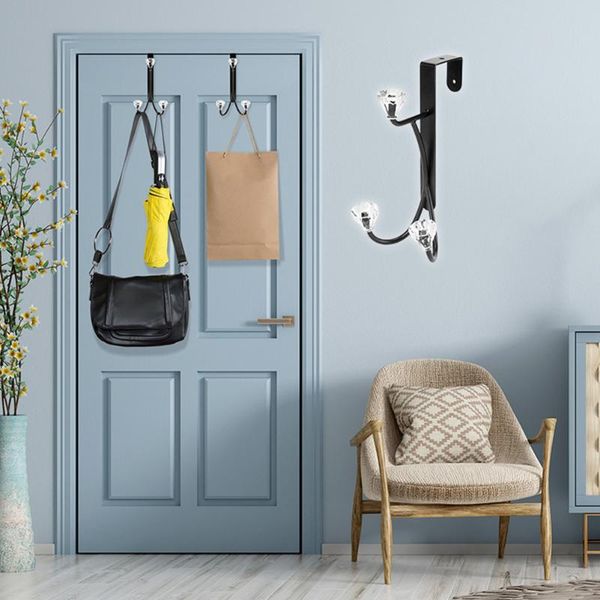 2pcs/pack home space saving non slip robe bedroom towel hanging bathroom office coats hook removable over the door storage rack hooks & rail
2pcs/pack home space saving non slip robe bedroom towel hanging bathroom office coats hook removable over the door storage rack hooks & rail