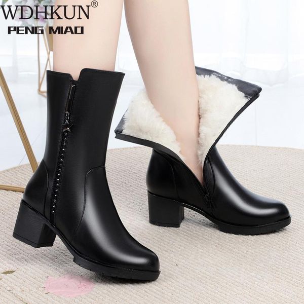 boots 2021 women winter long genuine leather beaded high-heeled fashion wool snow, Black
boots 2021 women winter long genuine leather beaded high-heeled fashion wool snow, Black