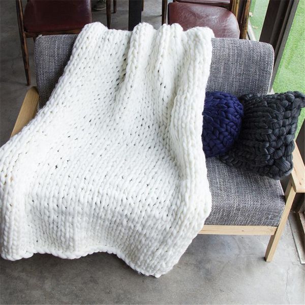 blankets acrylic hand chunky knitted blanket thick yarn throw carpets soft warm decor bed home textile mat pads
blankets acrylic hand chunky knitted blanket thick yarn throw carpets soft warm decor bed home textile mat pads