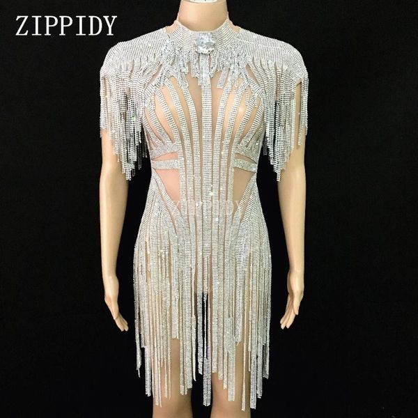 fashion silver rhinestones fringes bodysuit celebrate costume female singer bling tassel leotard stage dance wear women's jumpsuits & r, Black;white
fashion silver rhinestones fringes bodysuit celebrate costume female singer bling tassel leotard stage dance wear women's jumpsuits & r, Black;white